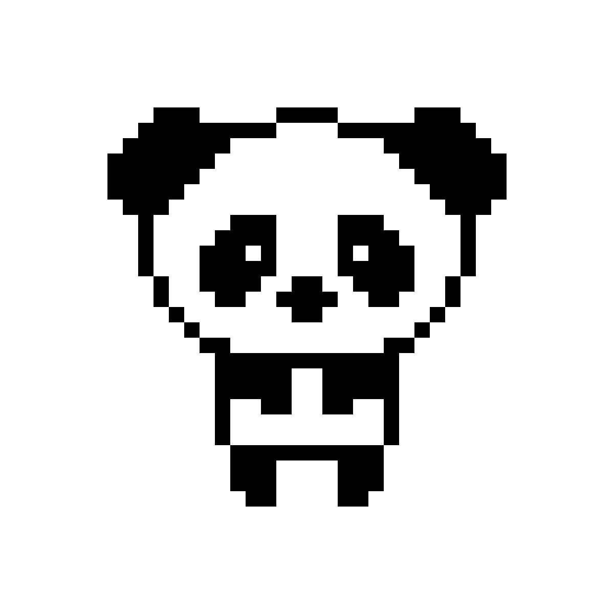 Color explosion minecraft panda coloring page