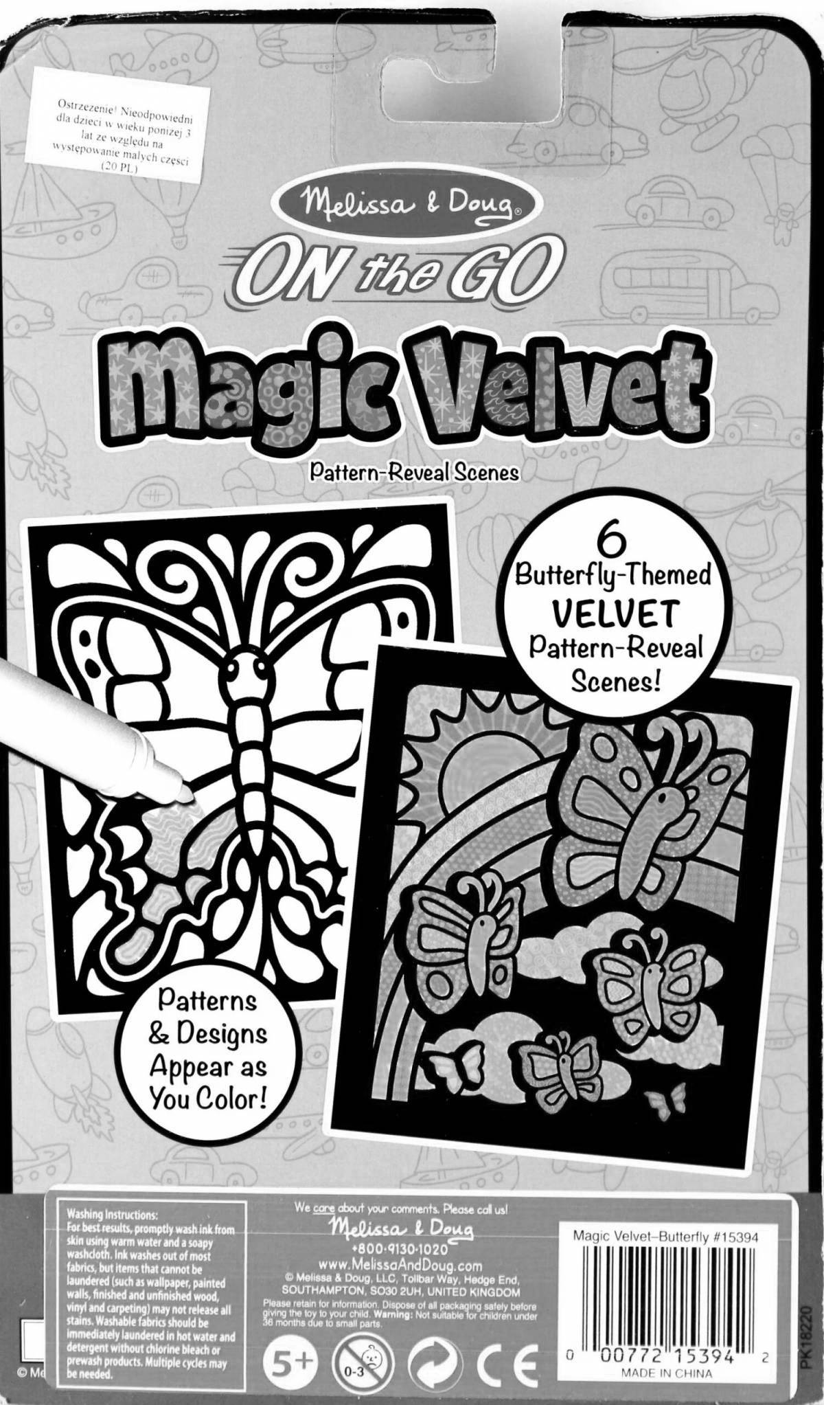 Magic five coloring book