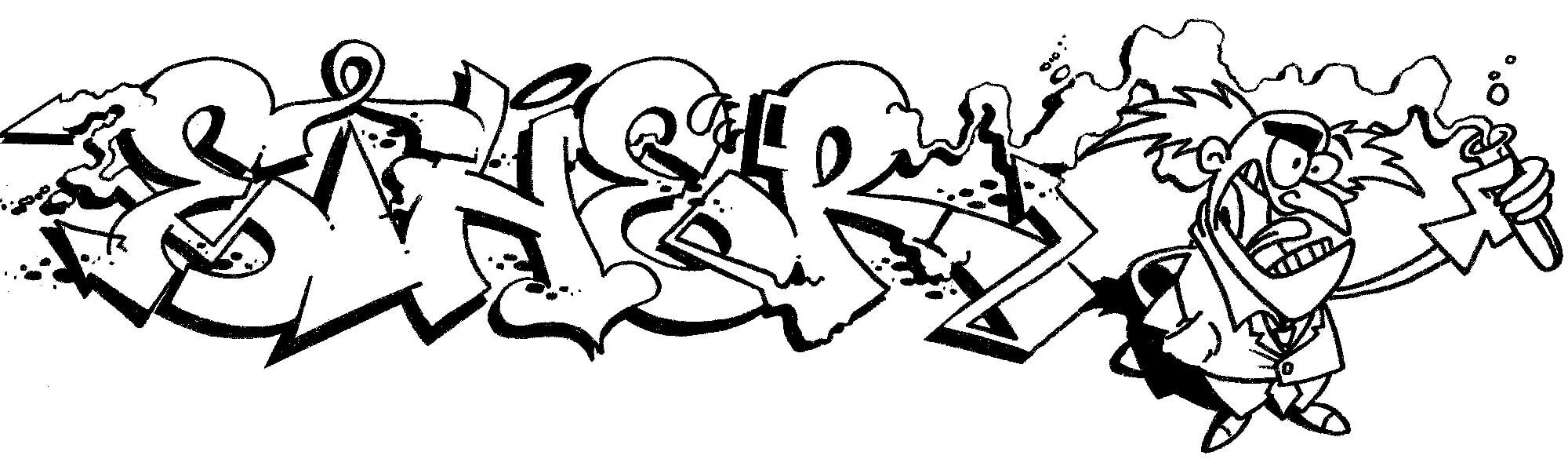 Graffiti sketch #11