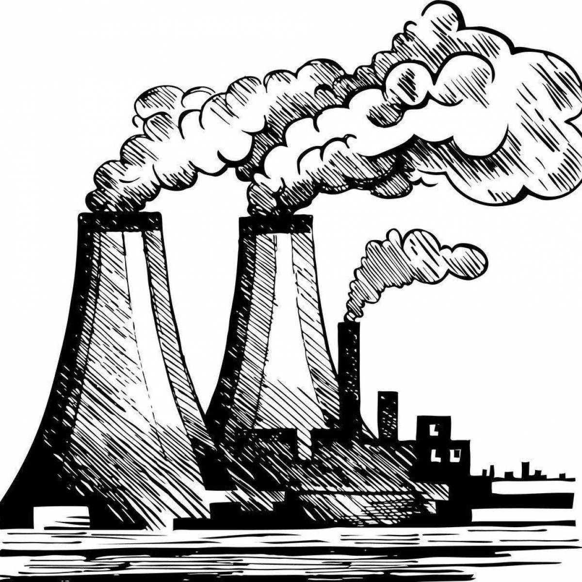 Иллюстрации на тему загрязнение воздуха