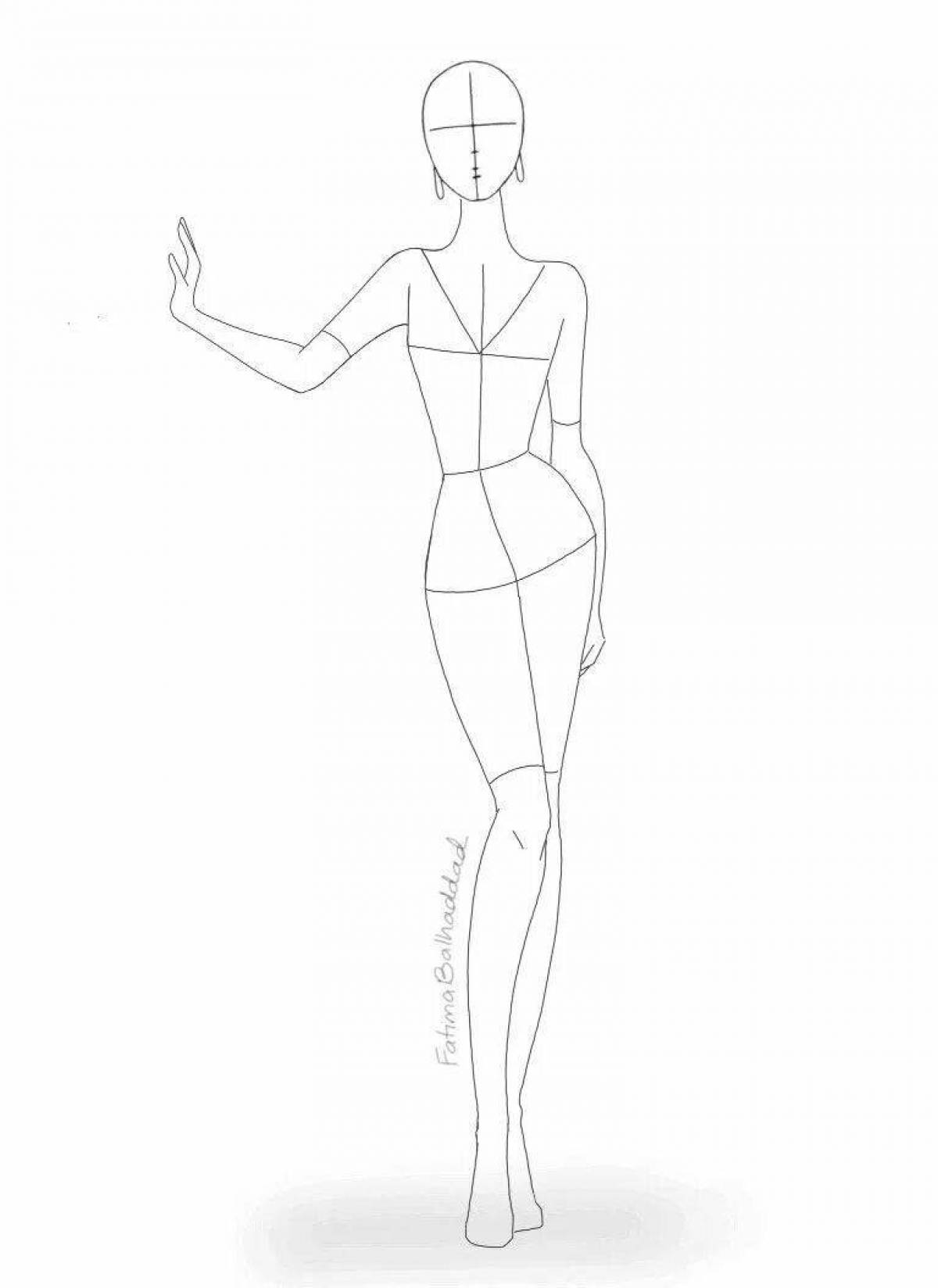 Sparkle coloring book for girls