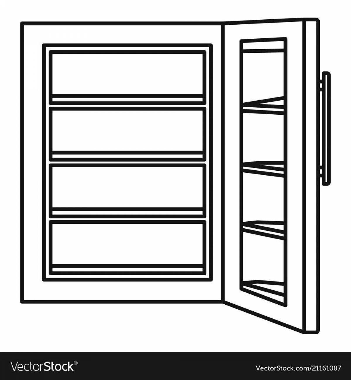 Grand Fridge coloring page