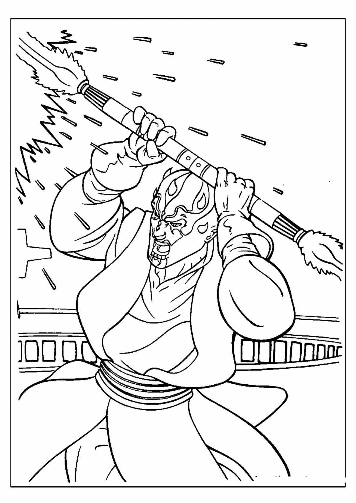 Splendid gujitsu hydra coloring book