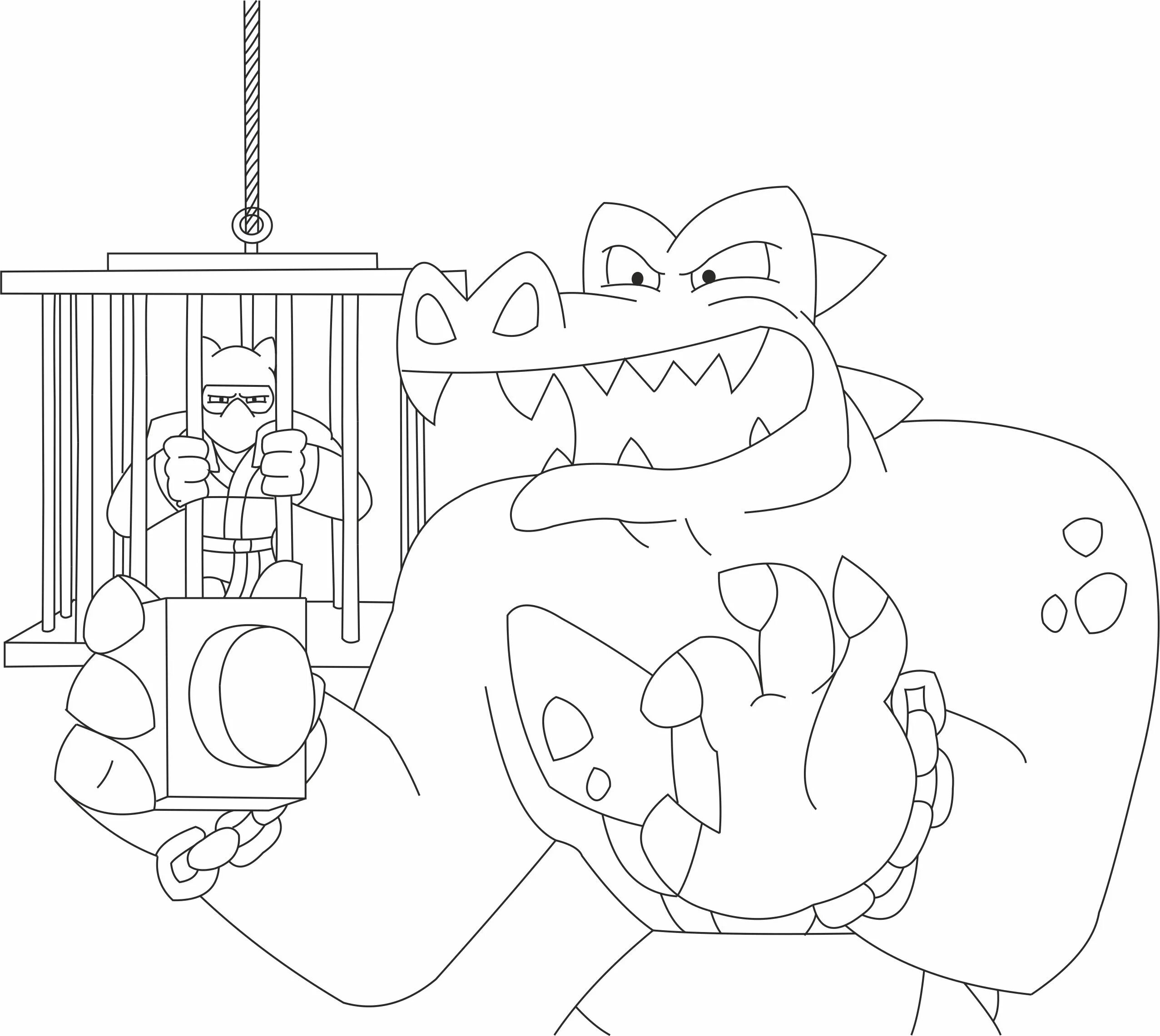 Раскраска Раскраска комплекс гудзюцу гидра