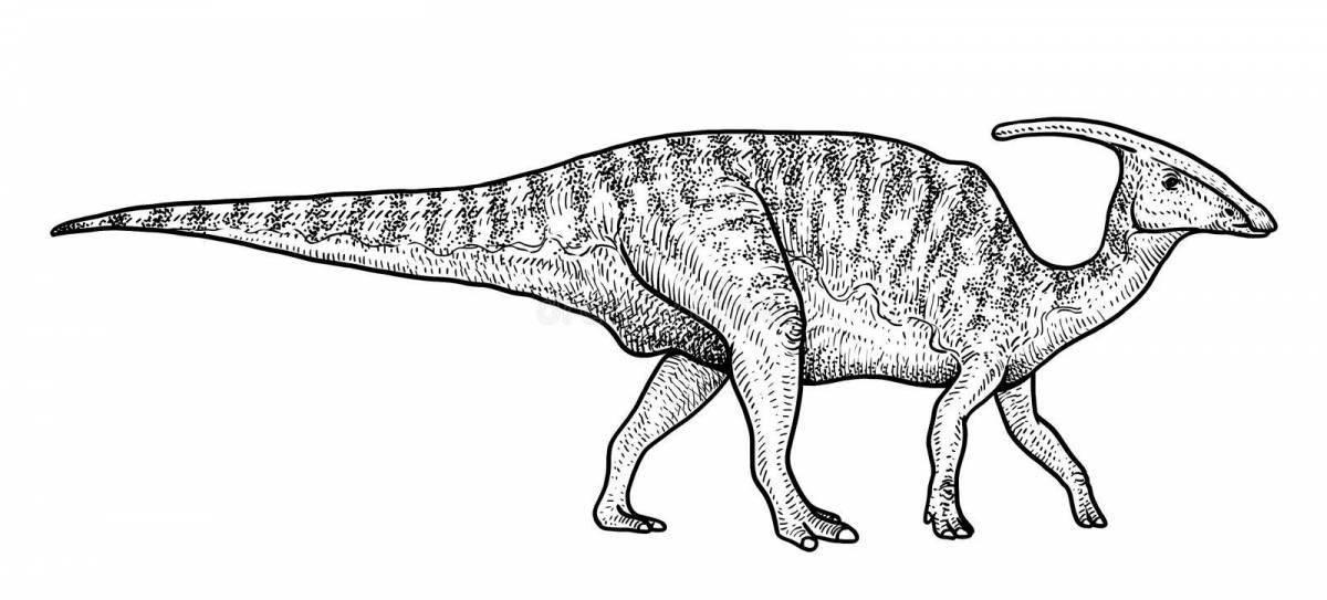 Динозавр паразауролоф #2