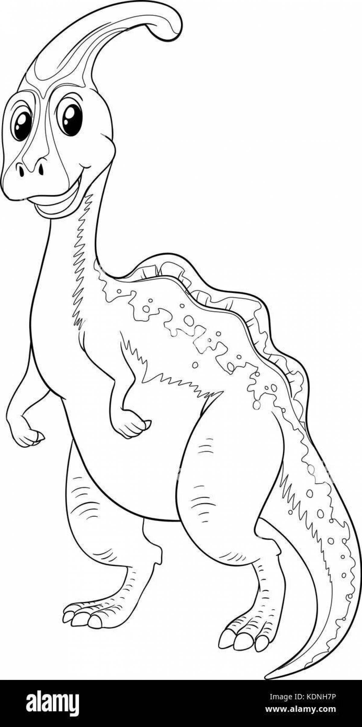 Динозавр паразауролоф #3