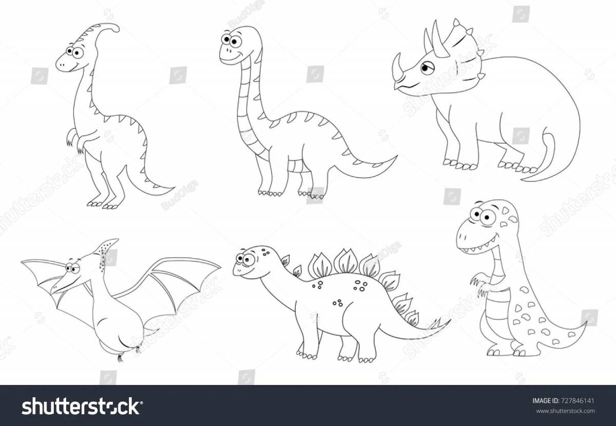 Dinosaur Parasaurolophus #9