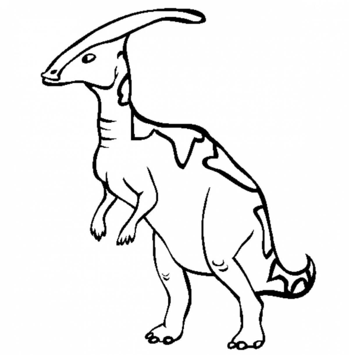 Динозавр паразауролоф #15