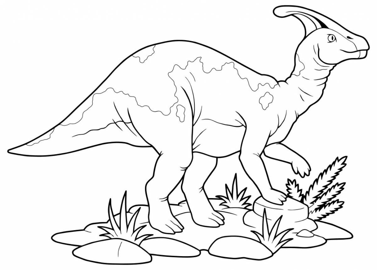 Динозавр паразауролоф #16