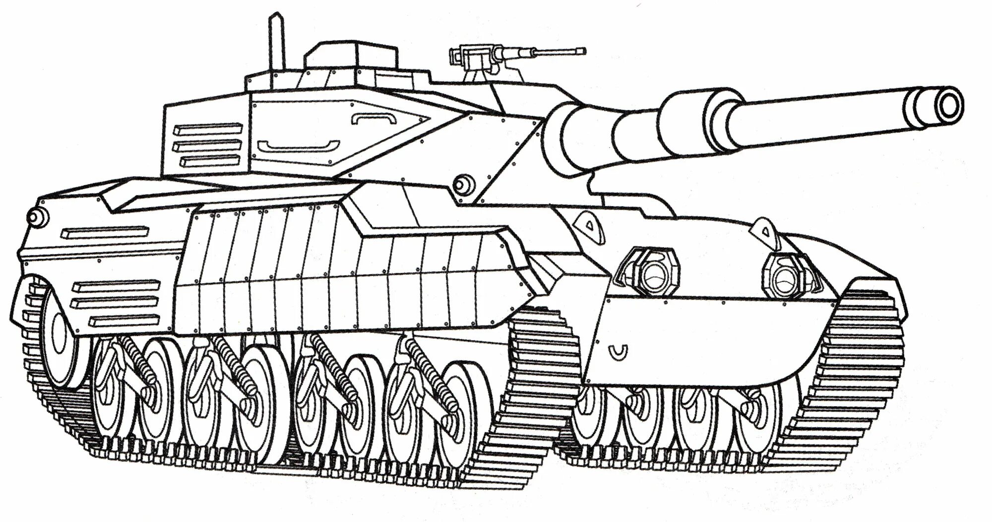Раскраска маджестик танк антистресс