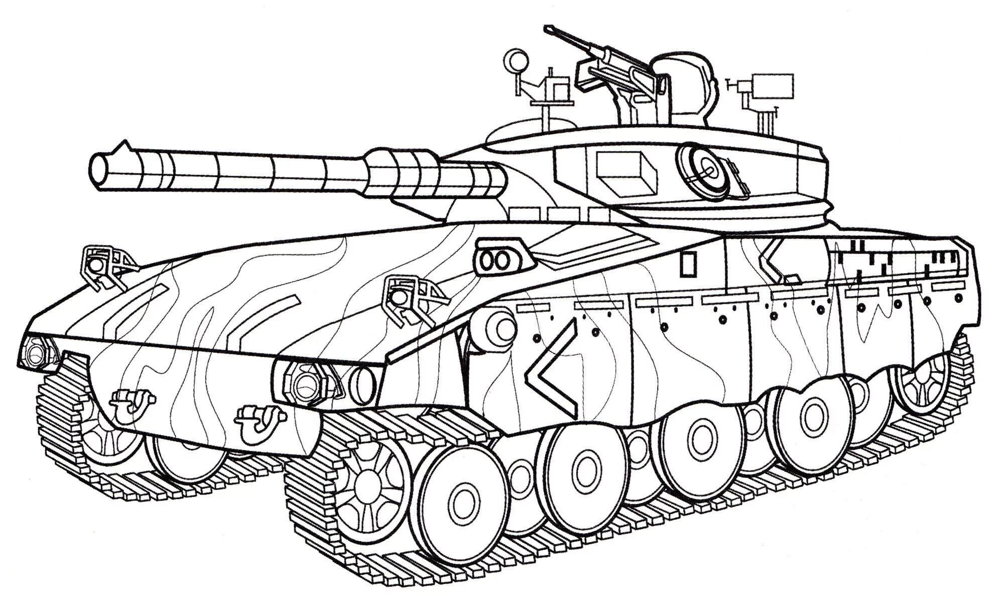 Coloring sublime tank antistress