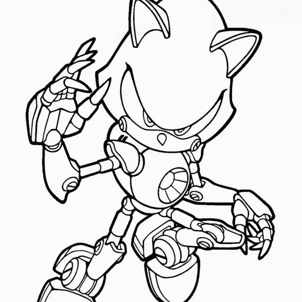 Sonic iron bright coloring