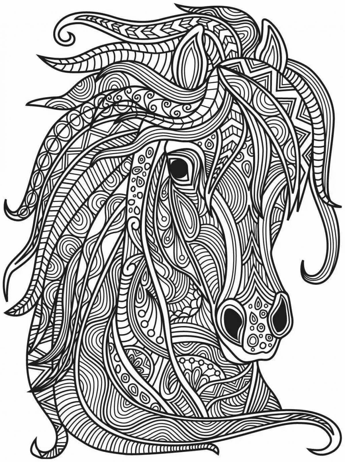 Lovely animal coloring pages