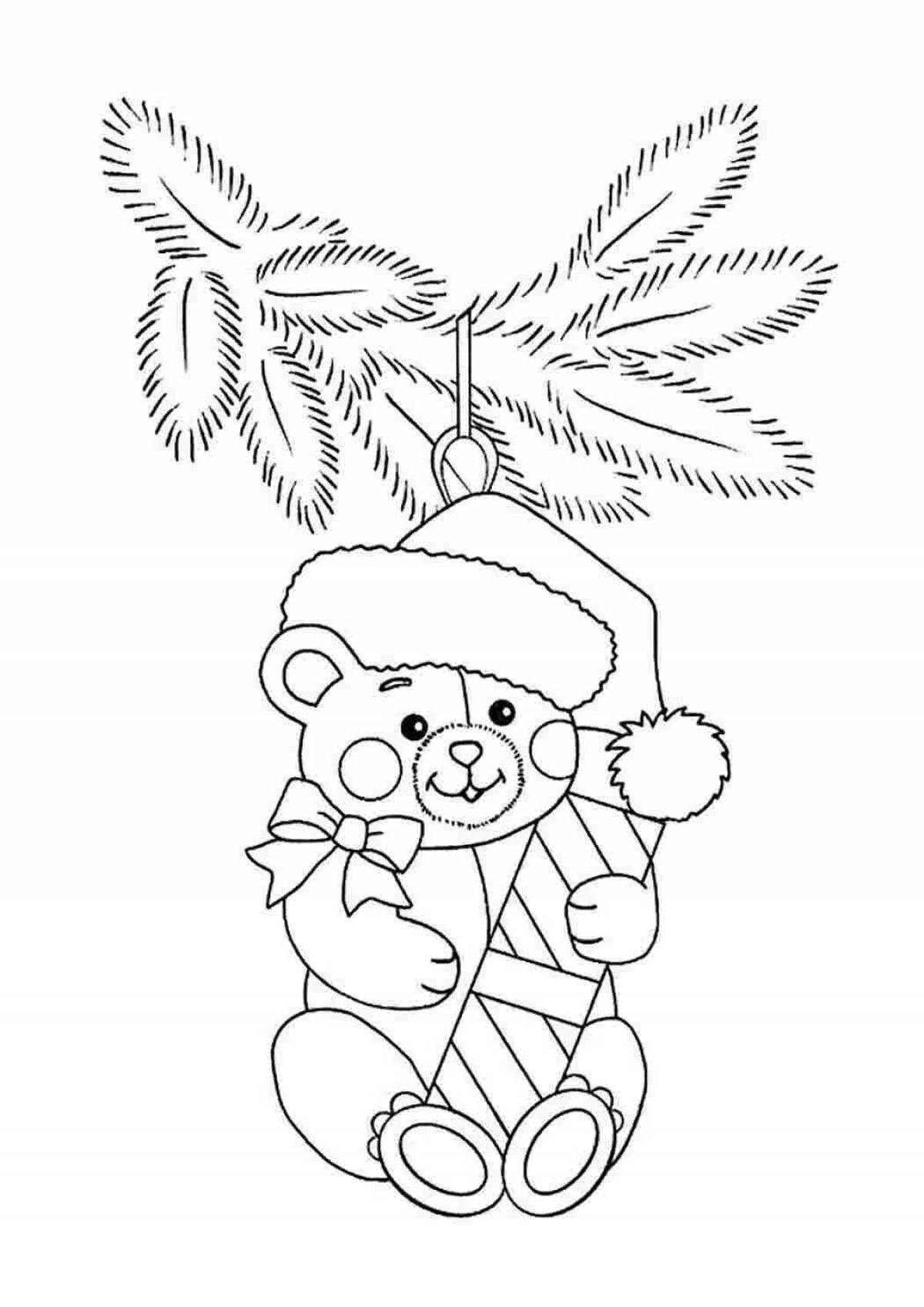 Jolly new year branch