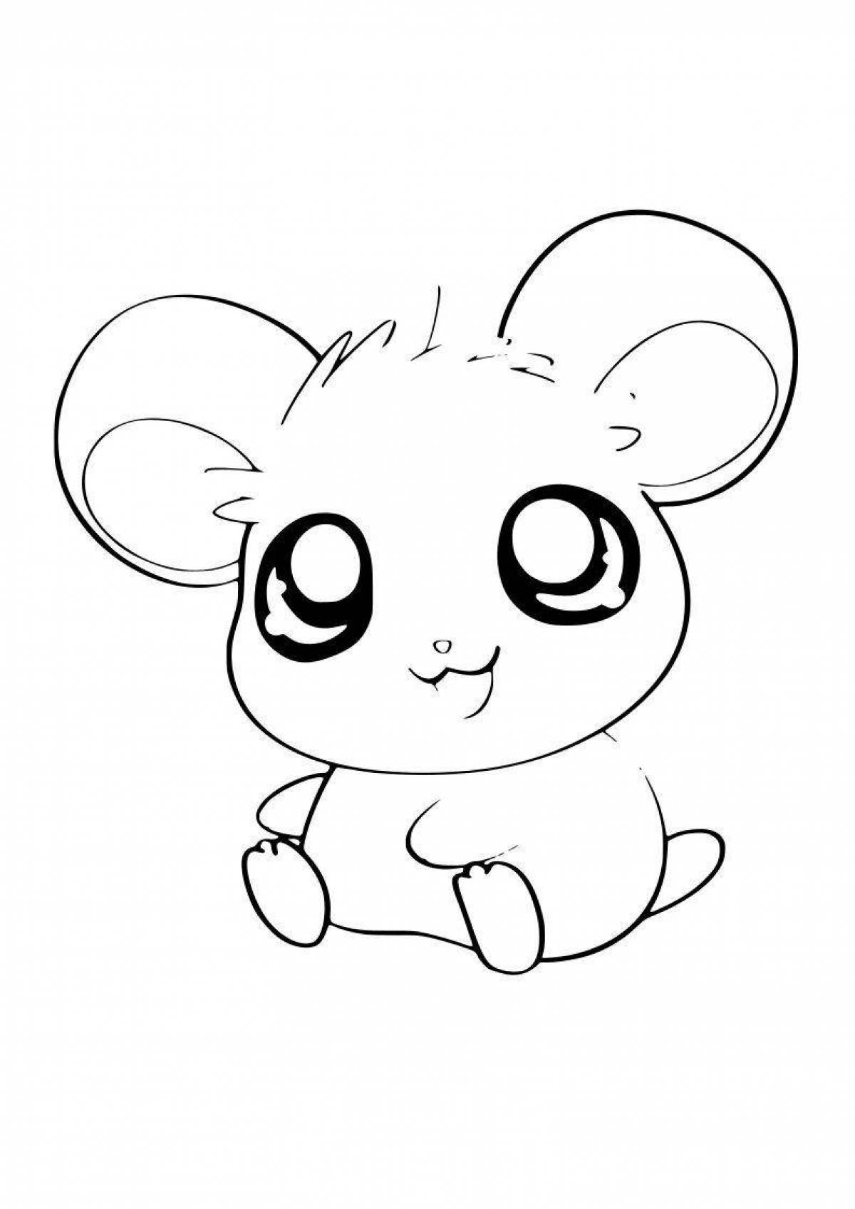 Irresistible coloring pages cute animals