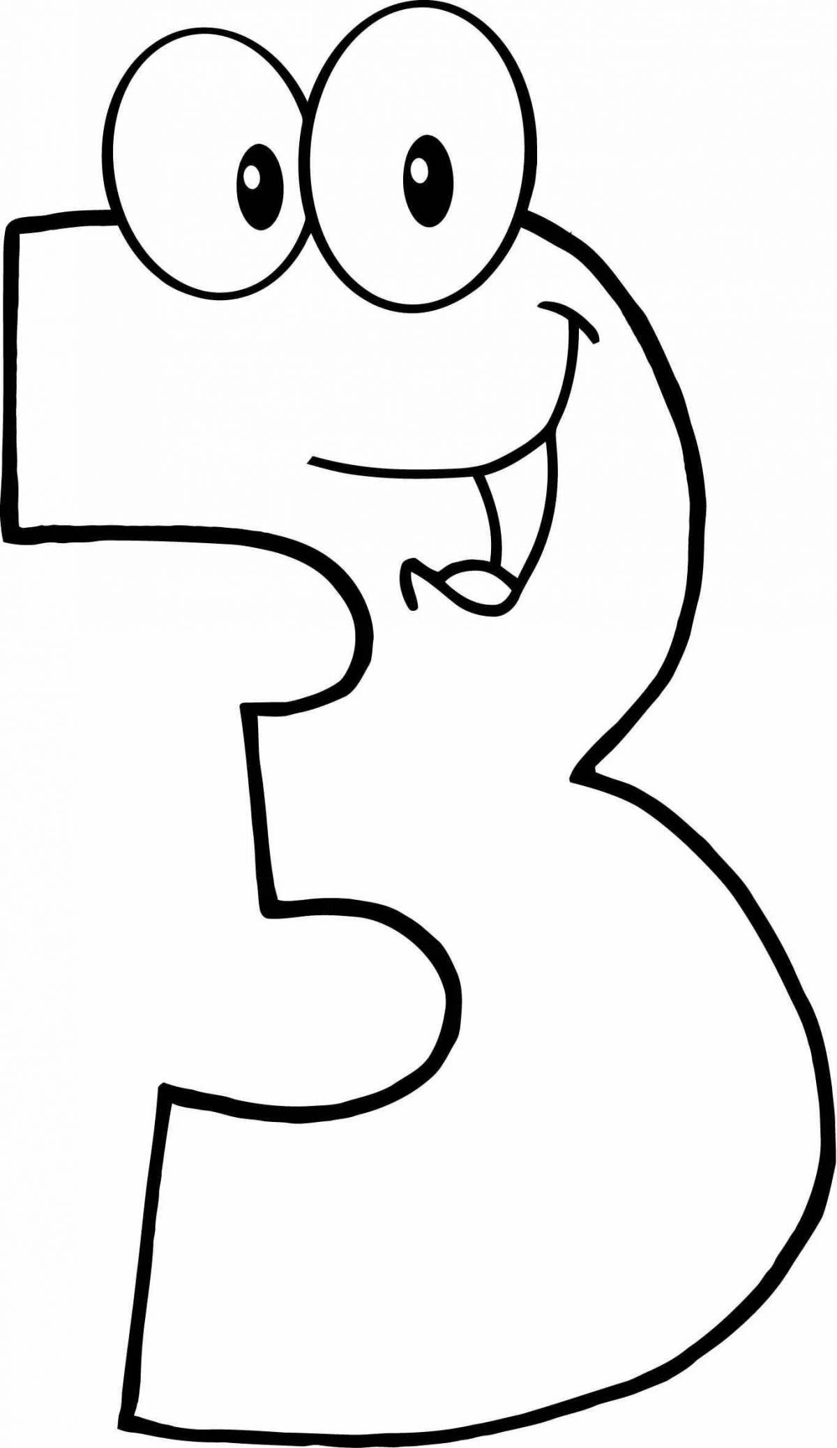 Coloring magical living figures