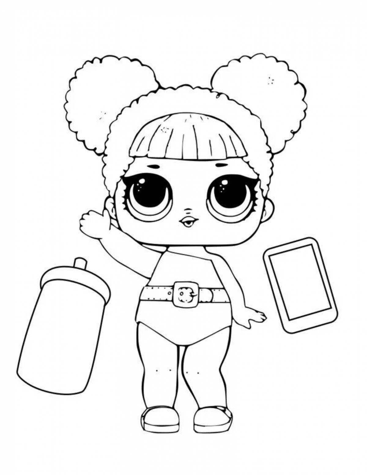 Animated lol blot coloring page