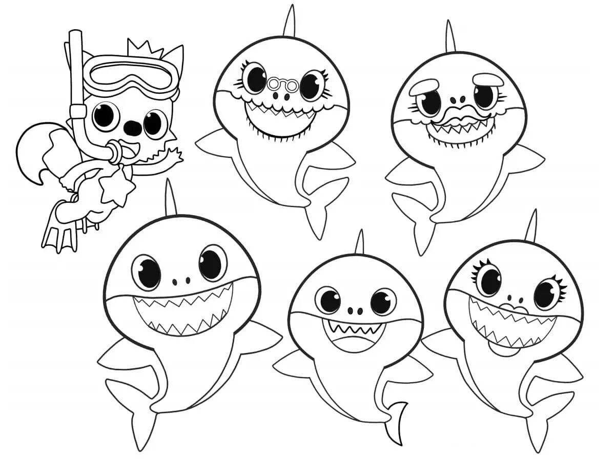 Blessed Charon baby coloring page