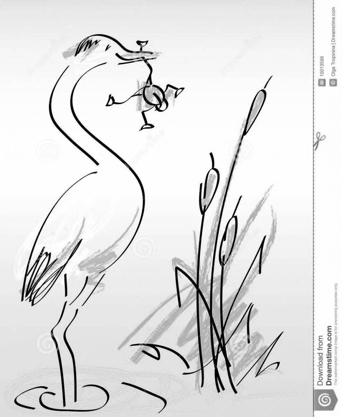 Раскраска веселый журка пришвин