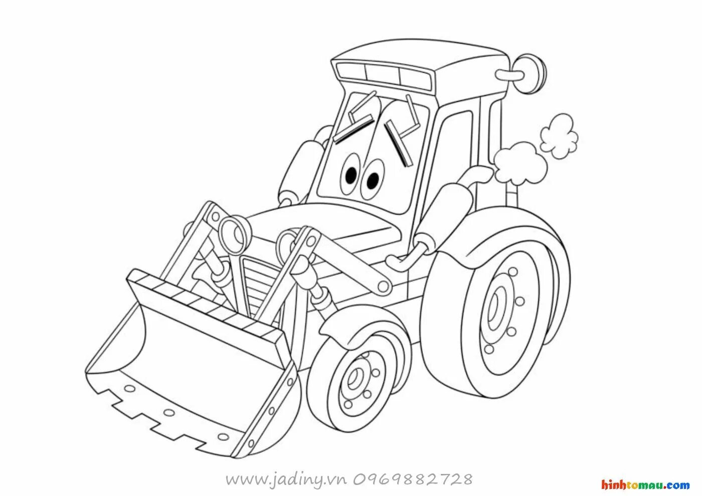 Тракторы мультфильм #2
