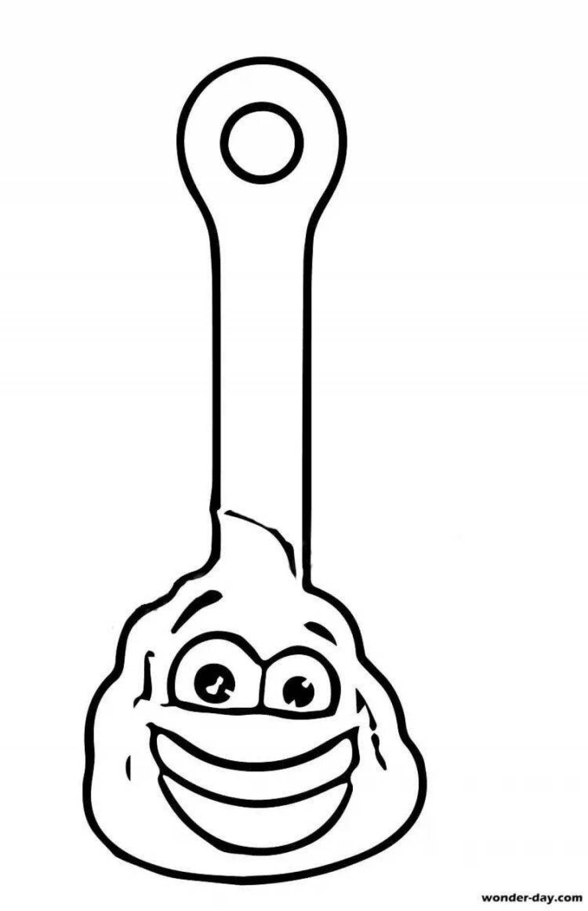 Photo Coloring book amazing fasteners 2