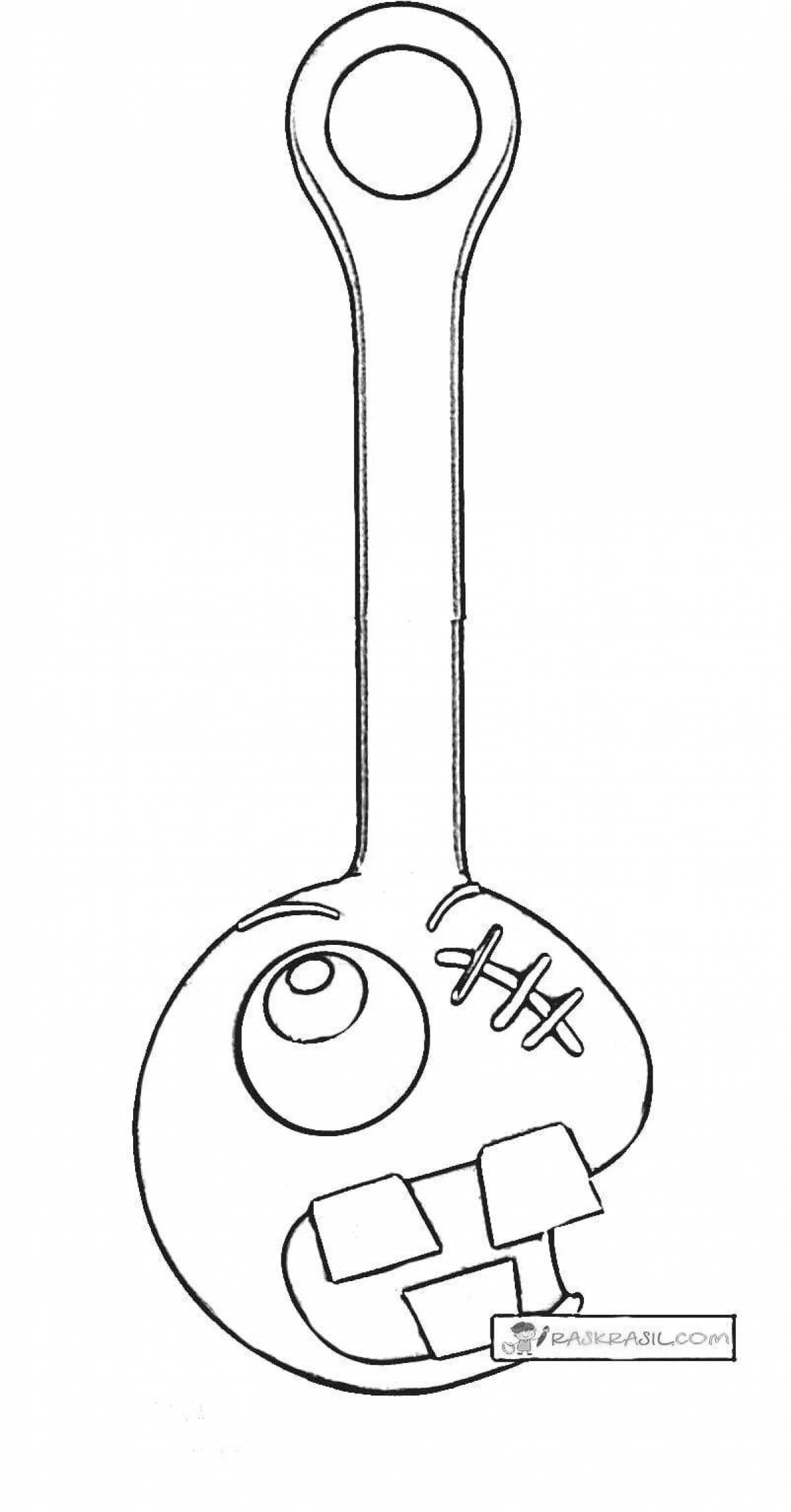 Photo Attractive fixture 2 coloring