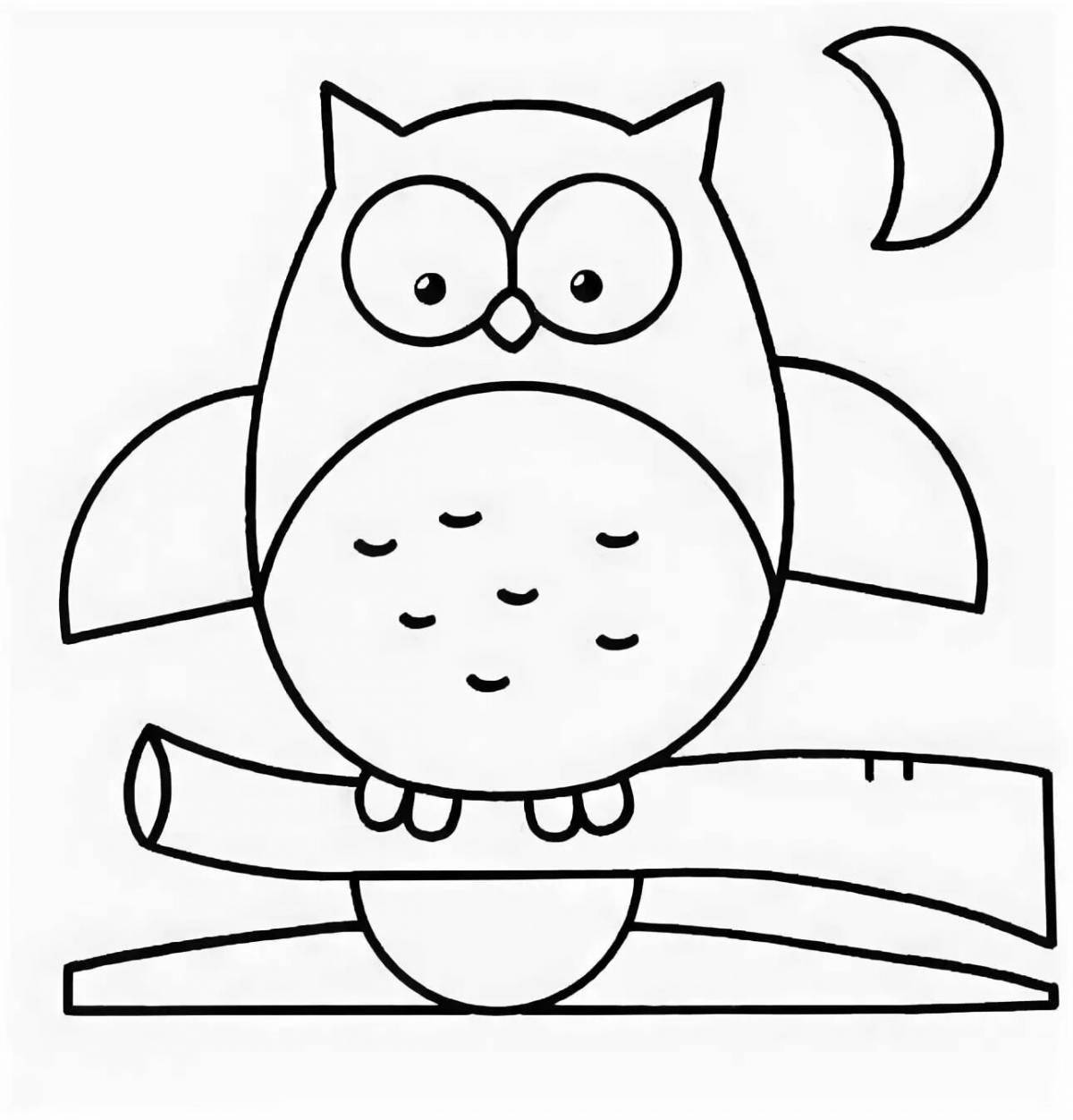 Bright light coloring page