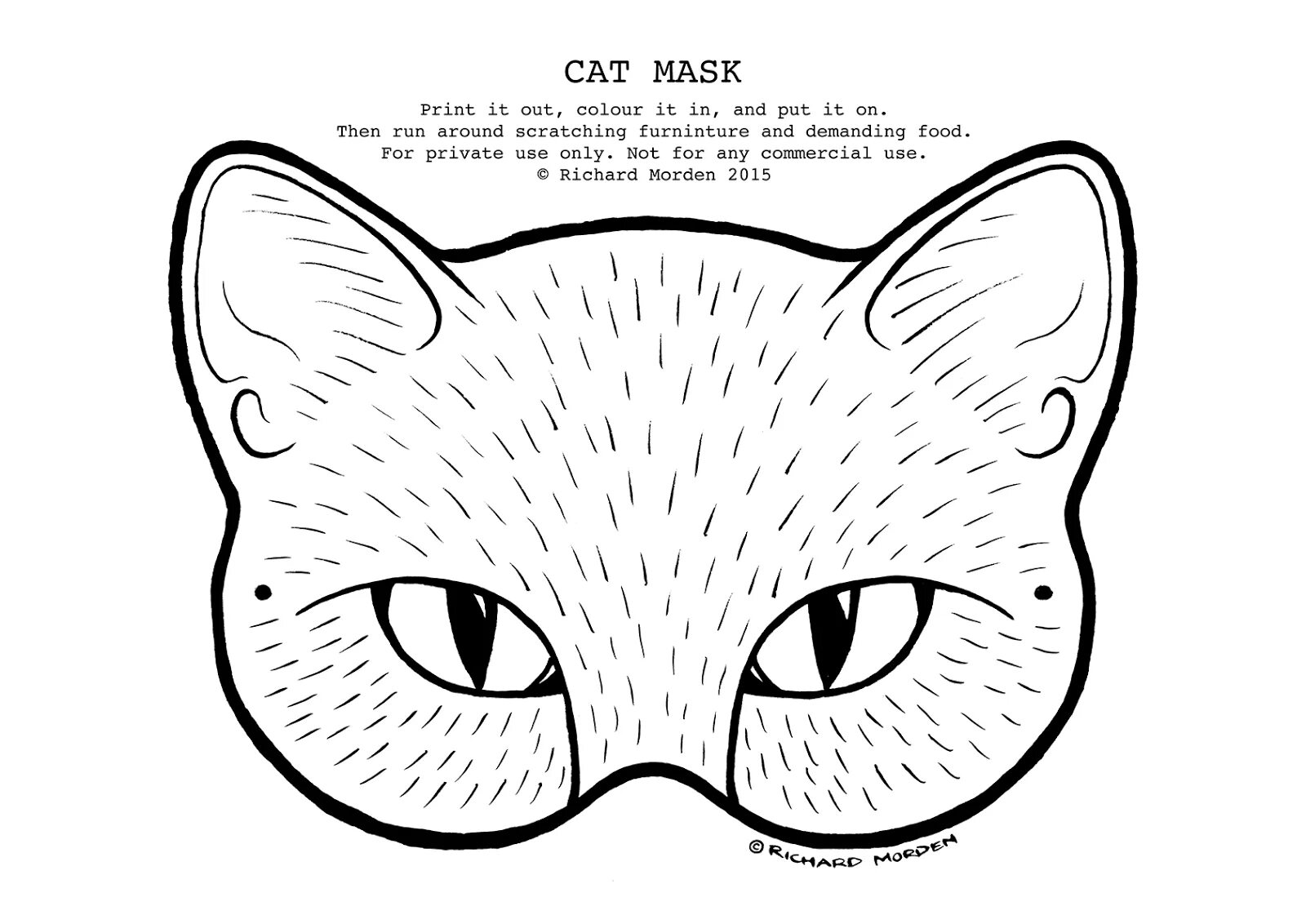 Cat mask #3