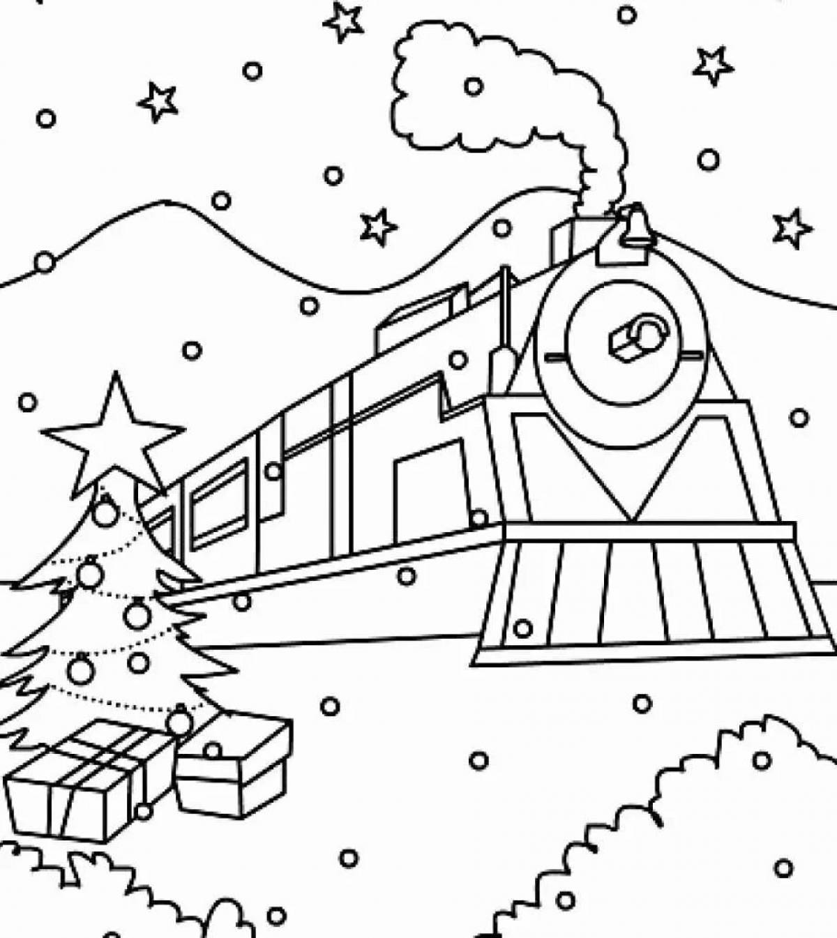 Поезд снегоуборочный #5