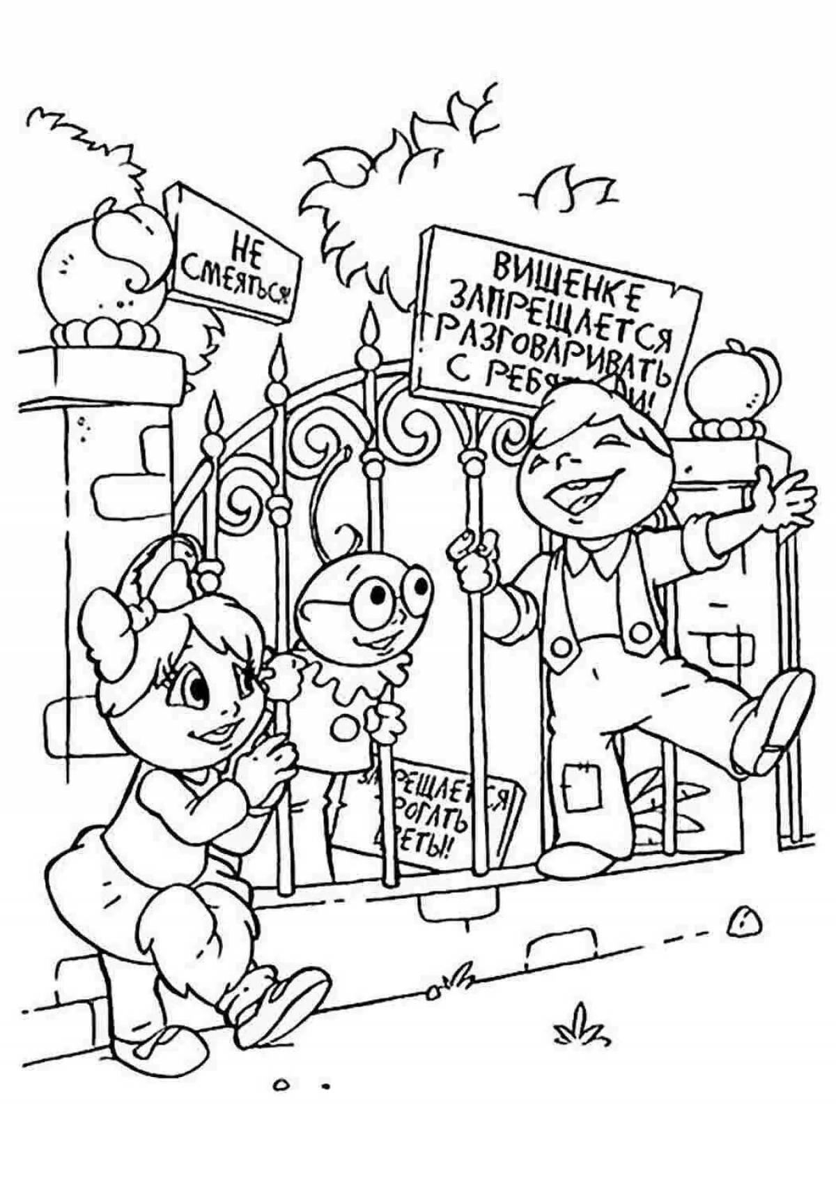 Cipollino's dynamic heroes