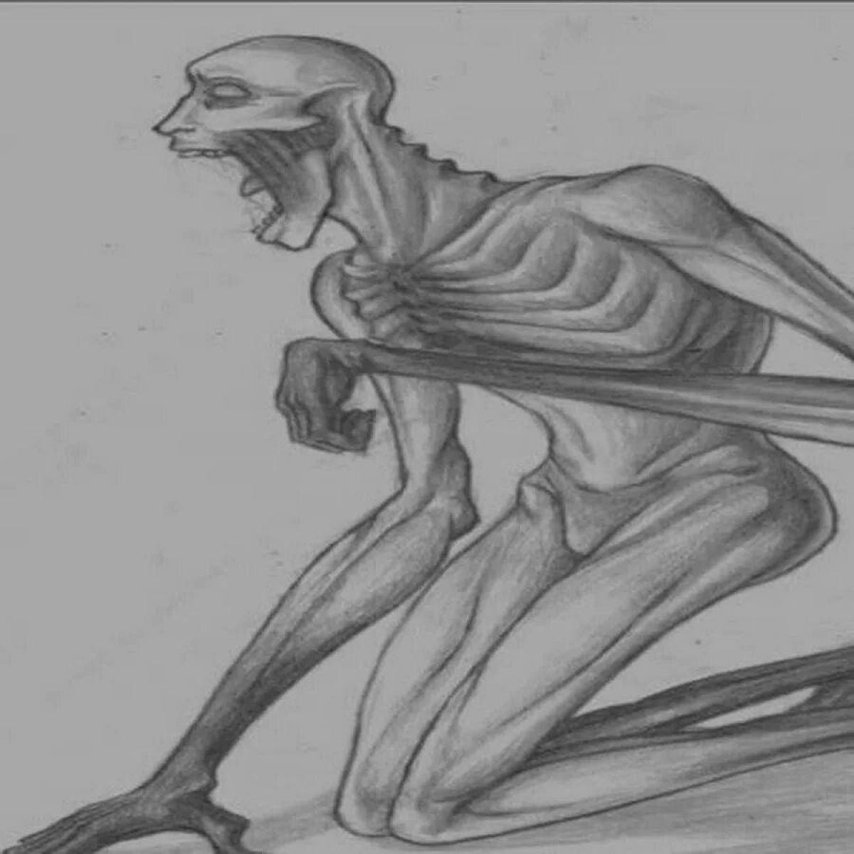 Charming coloring scp 096