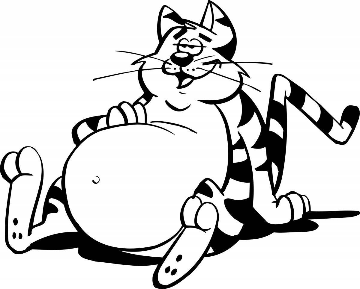 Кот жирный #8