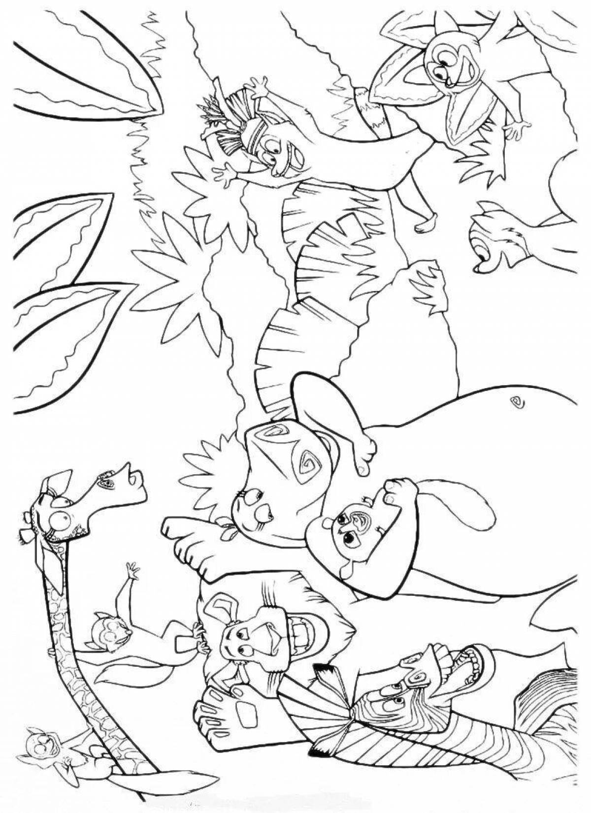 Fairy king julian coloring page