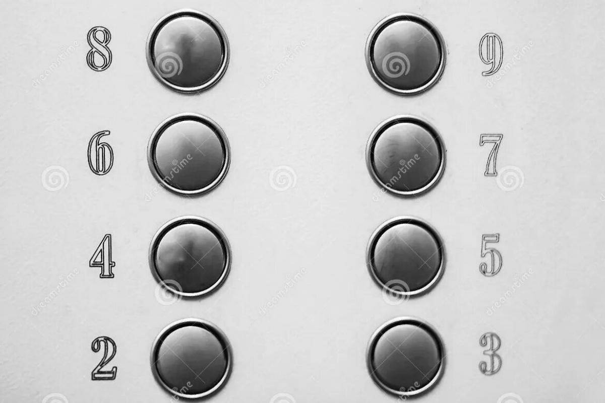Кнопки лифта #3