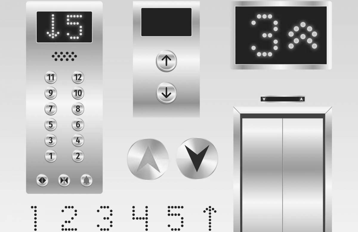 Elevator buttons #6