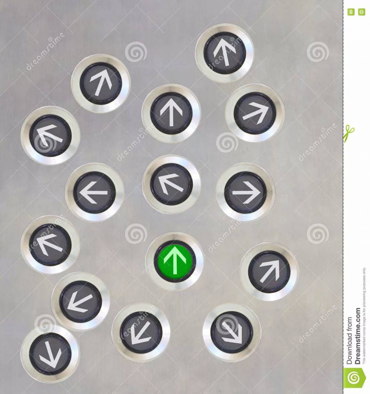 Кнопки лифта #12