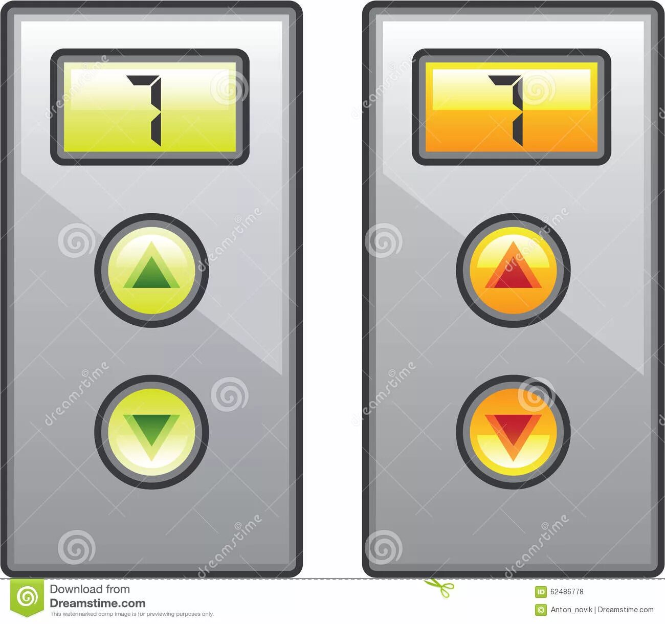 Elevator buttons #13