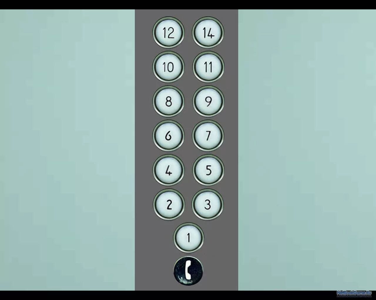 Elevator buttons #14