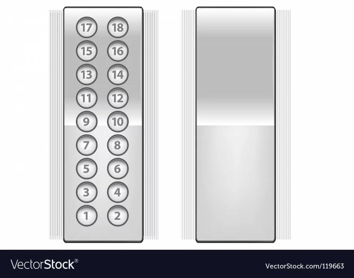 Elevator buttons #21