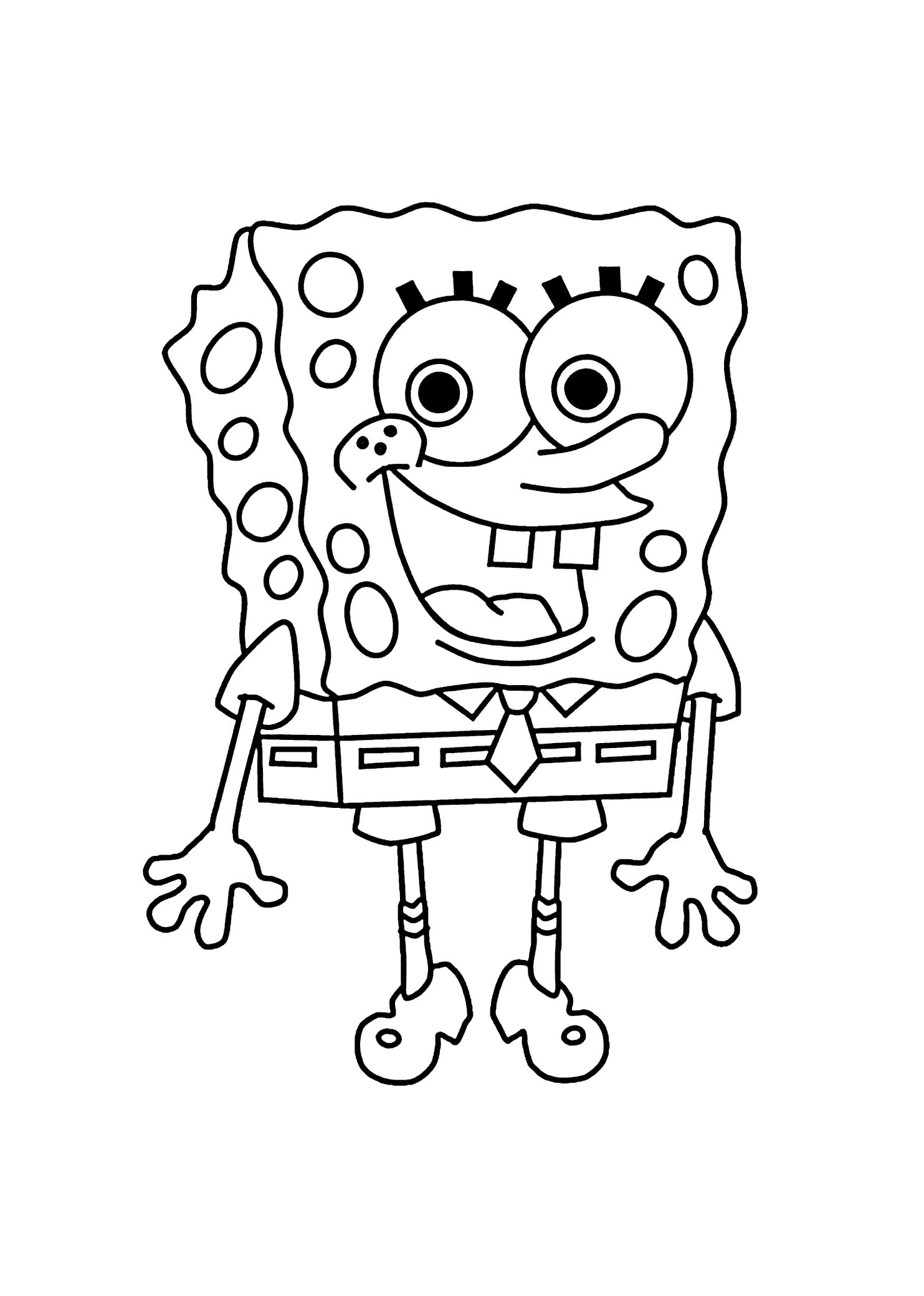 With spongebob #2