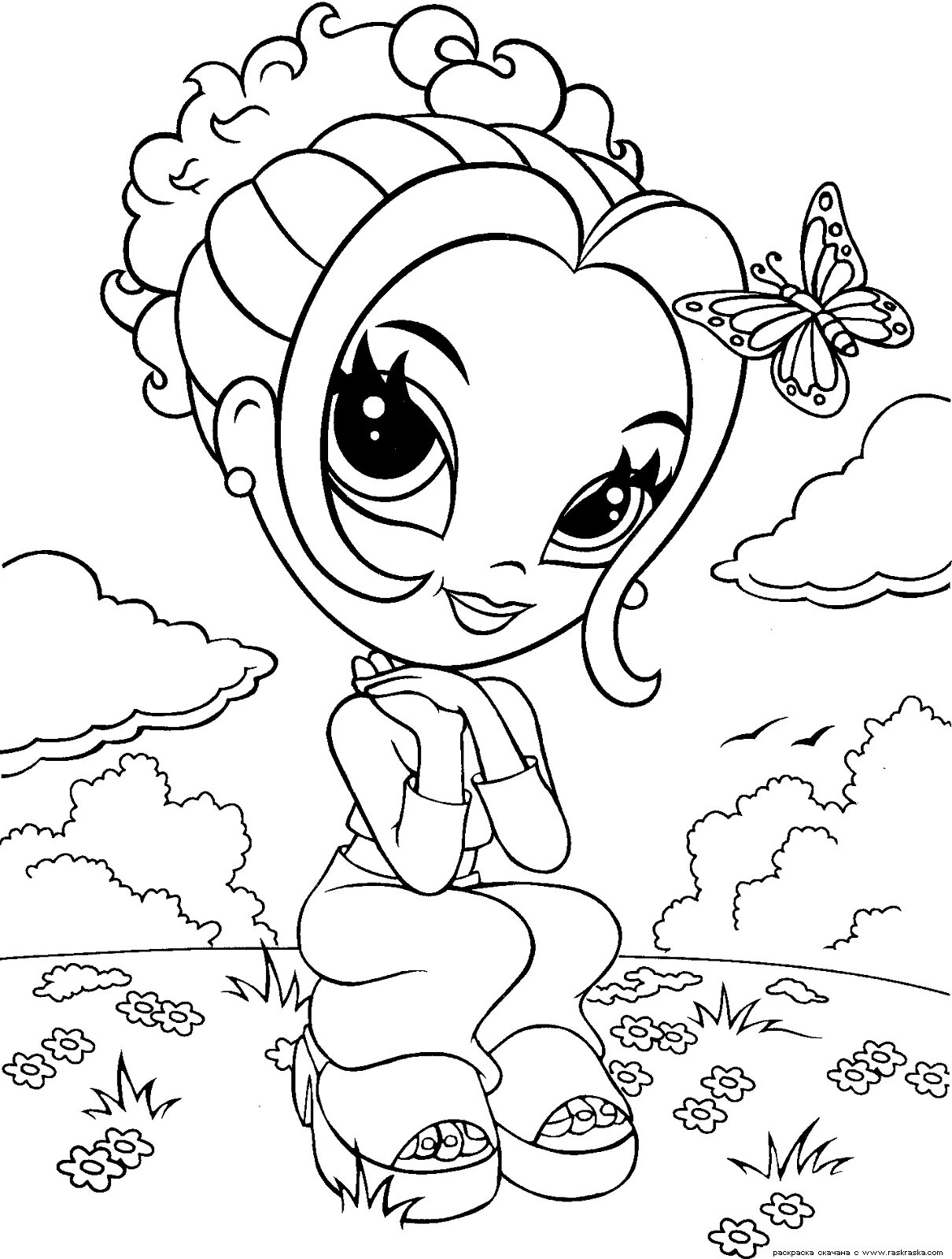 Innovative coloring book find for girls