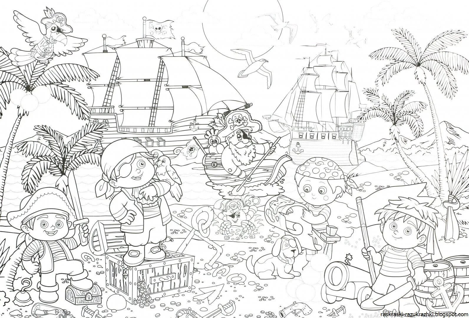 Great coloring page with great details