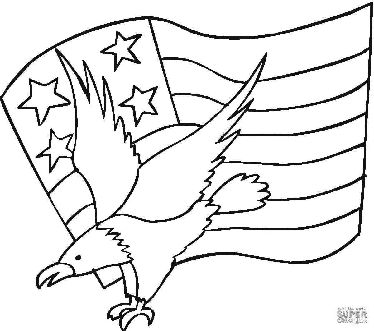 Photo Fun patriotic coloring book for kids