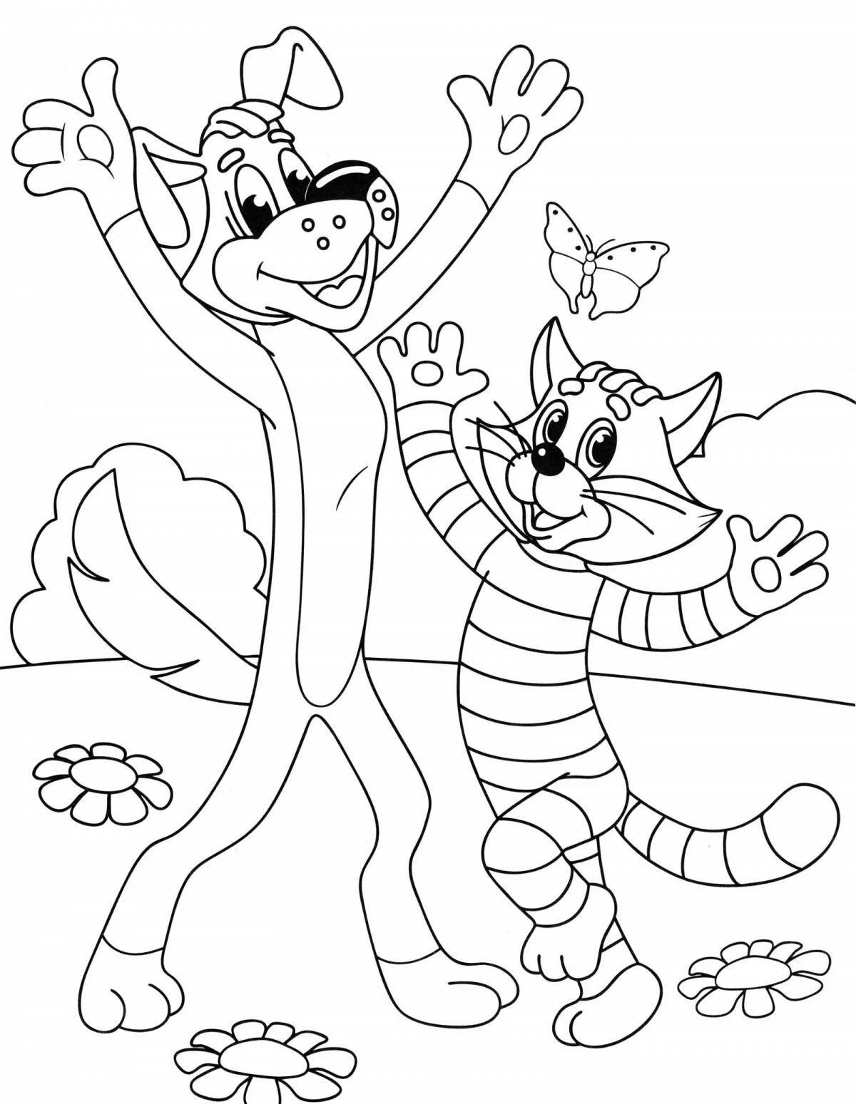 Colorful coloring of buttermilk