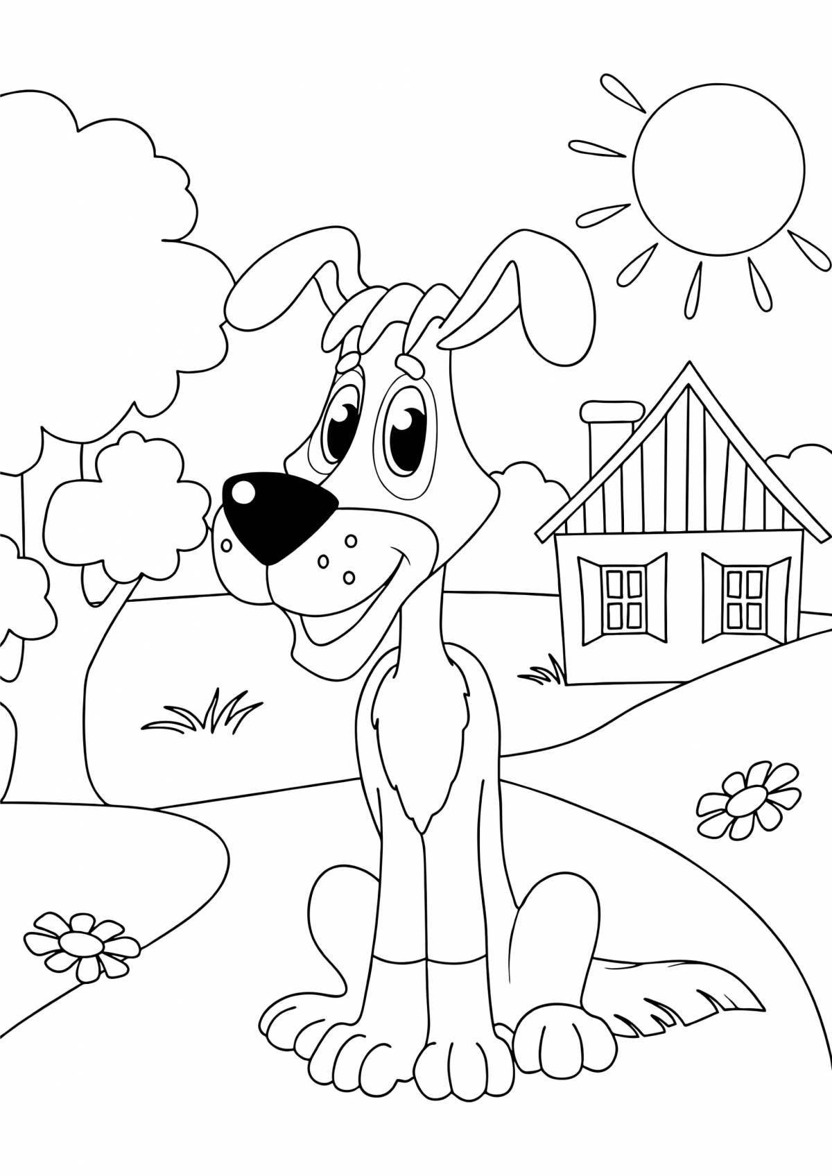 Vibrant sailor skin coloring page for toddlers