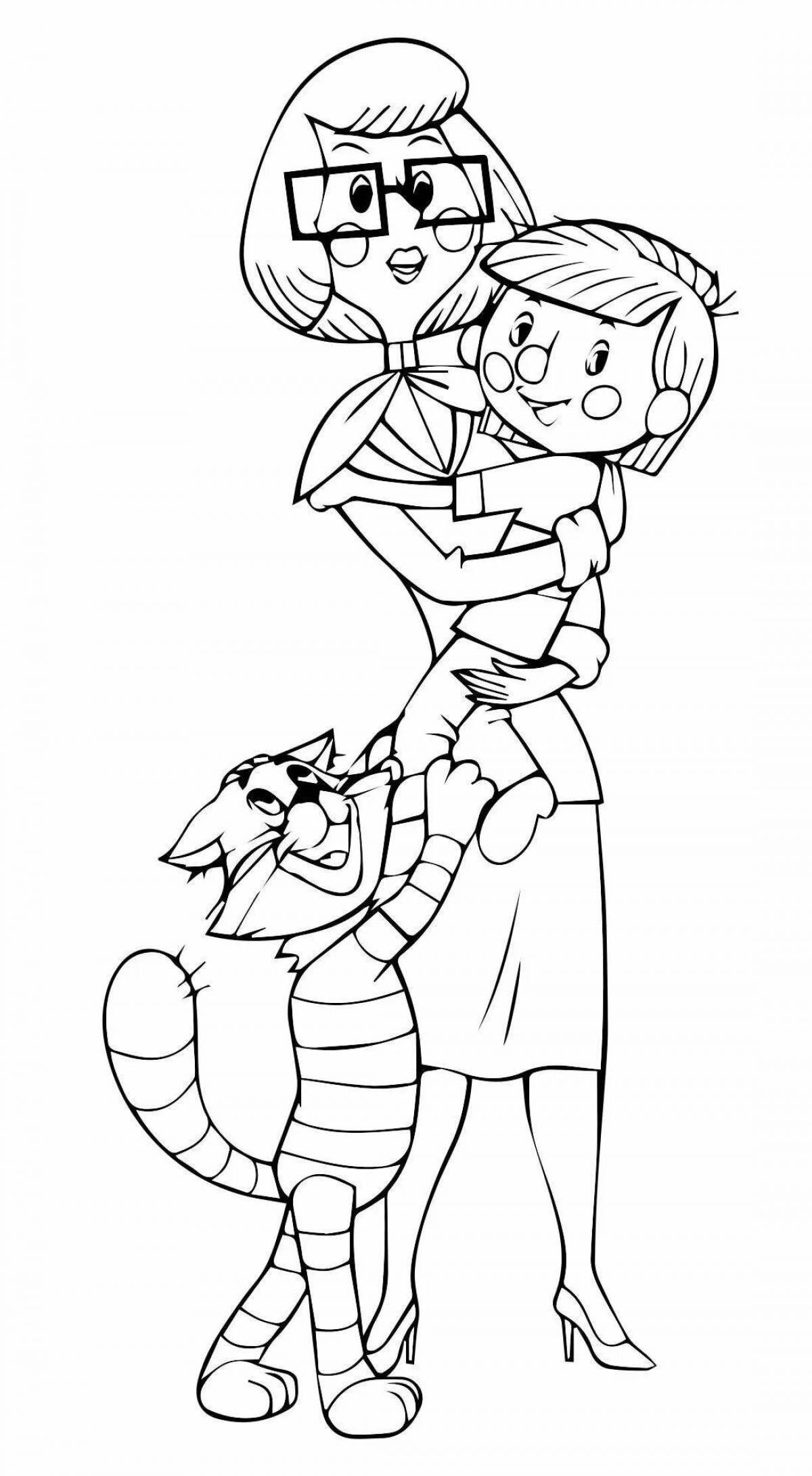 Great sailor skin coloring page for beginners