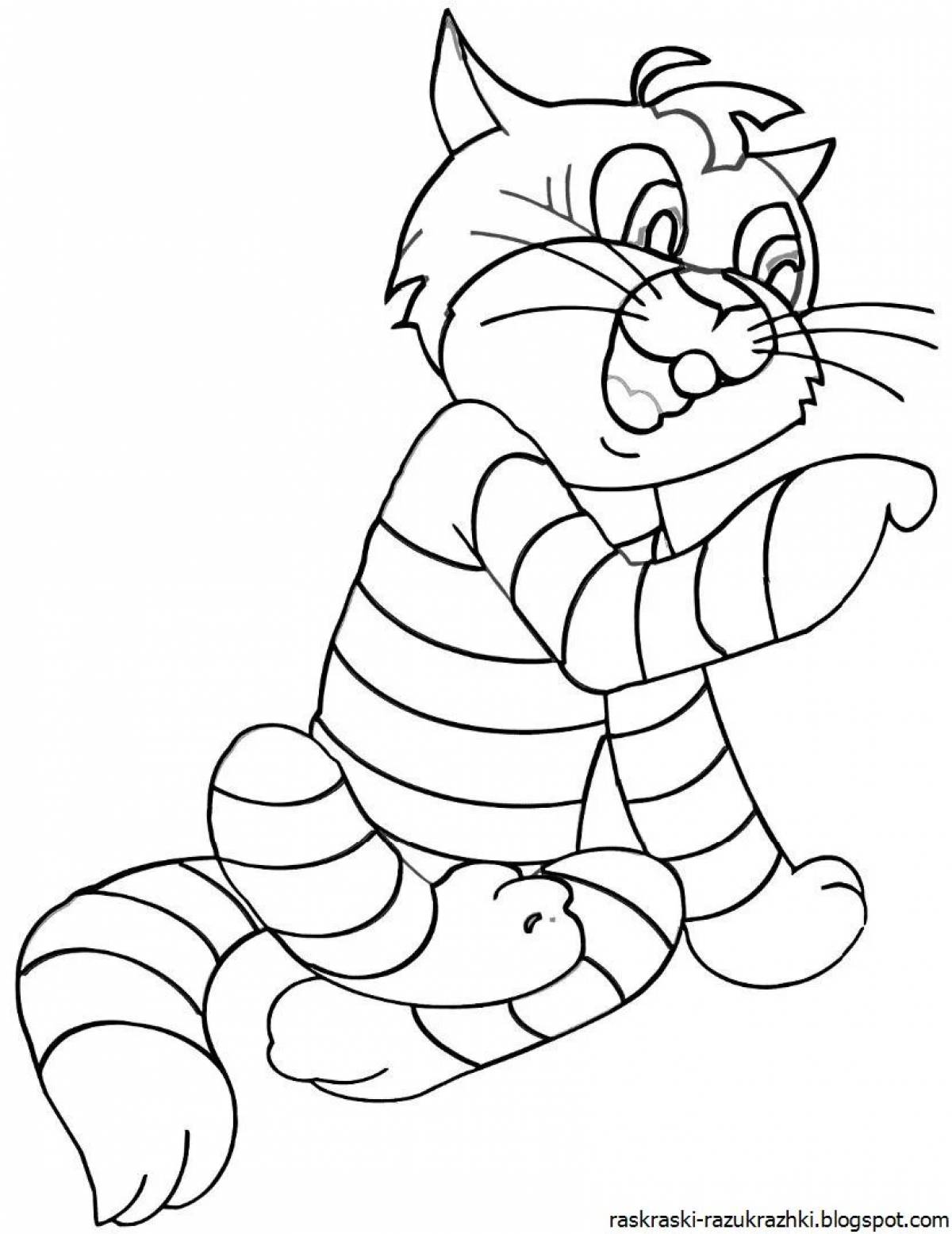 Coloring page of joyful sailor skin for babies