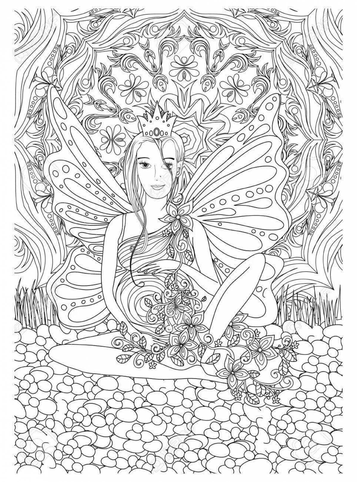 Refreshing maternity coloring book