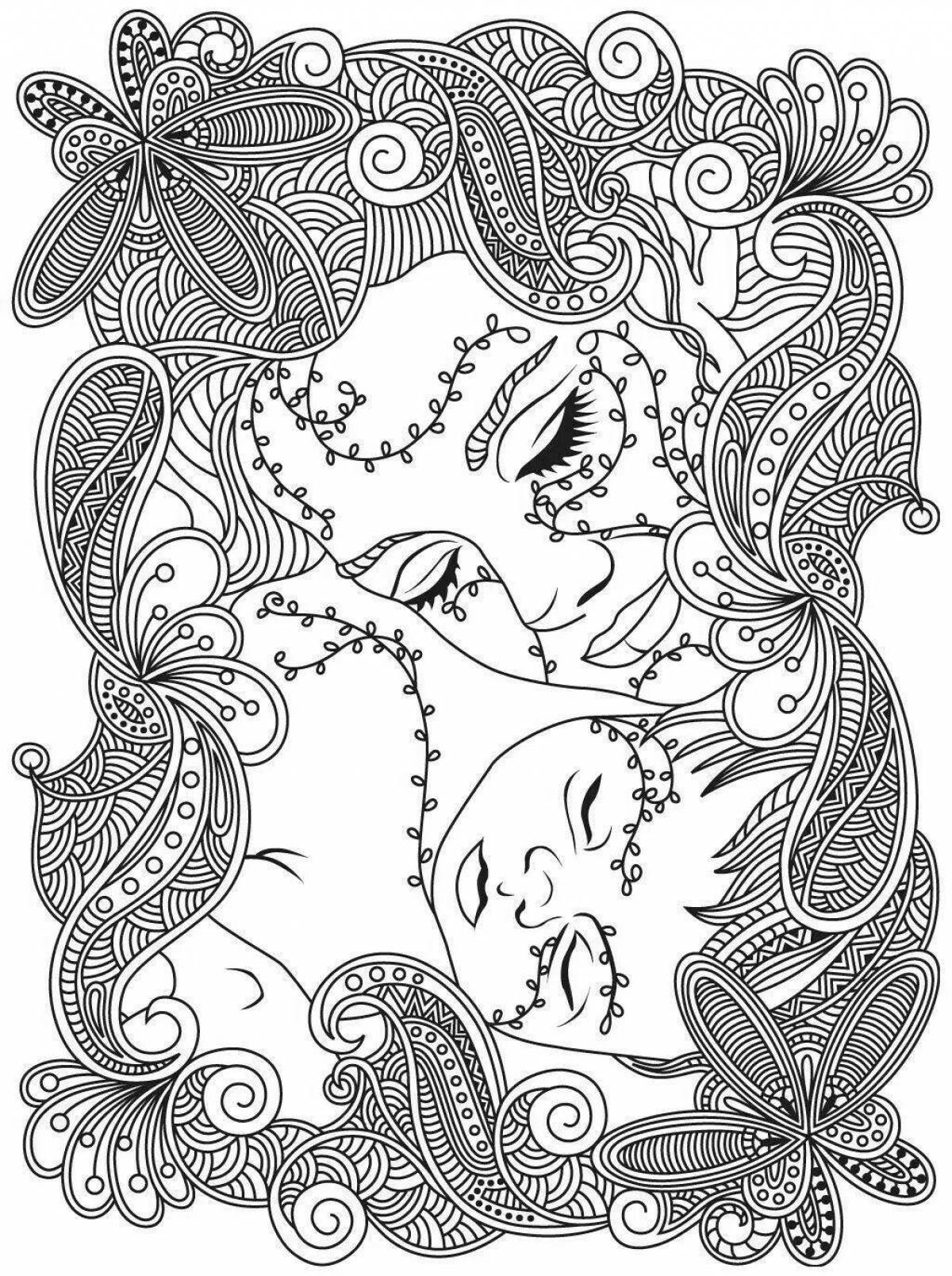 Inspirational maternity coloring book