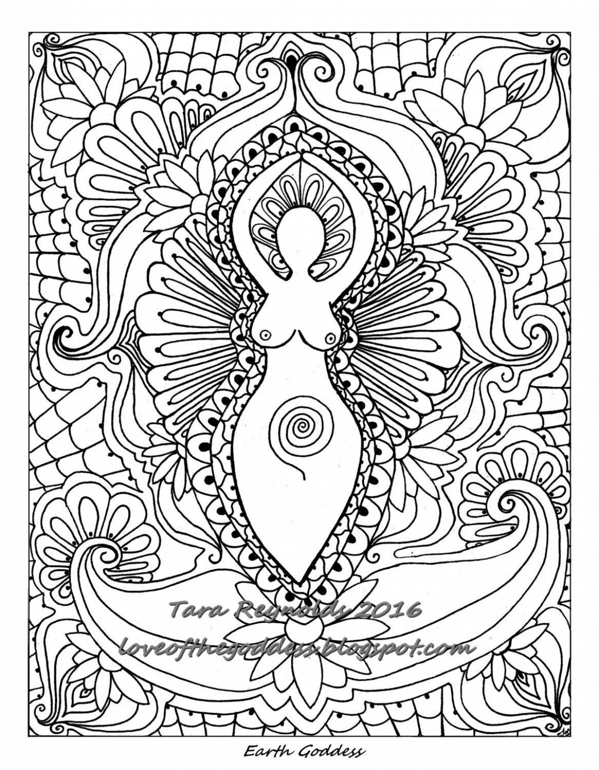 Great pregnancy coloring book